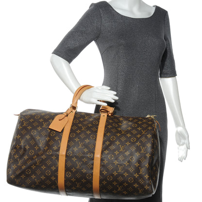 Louis Vuitton Monogram Keepall 55 2 of 7