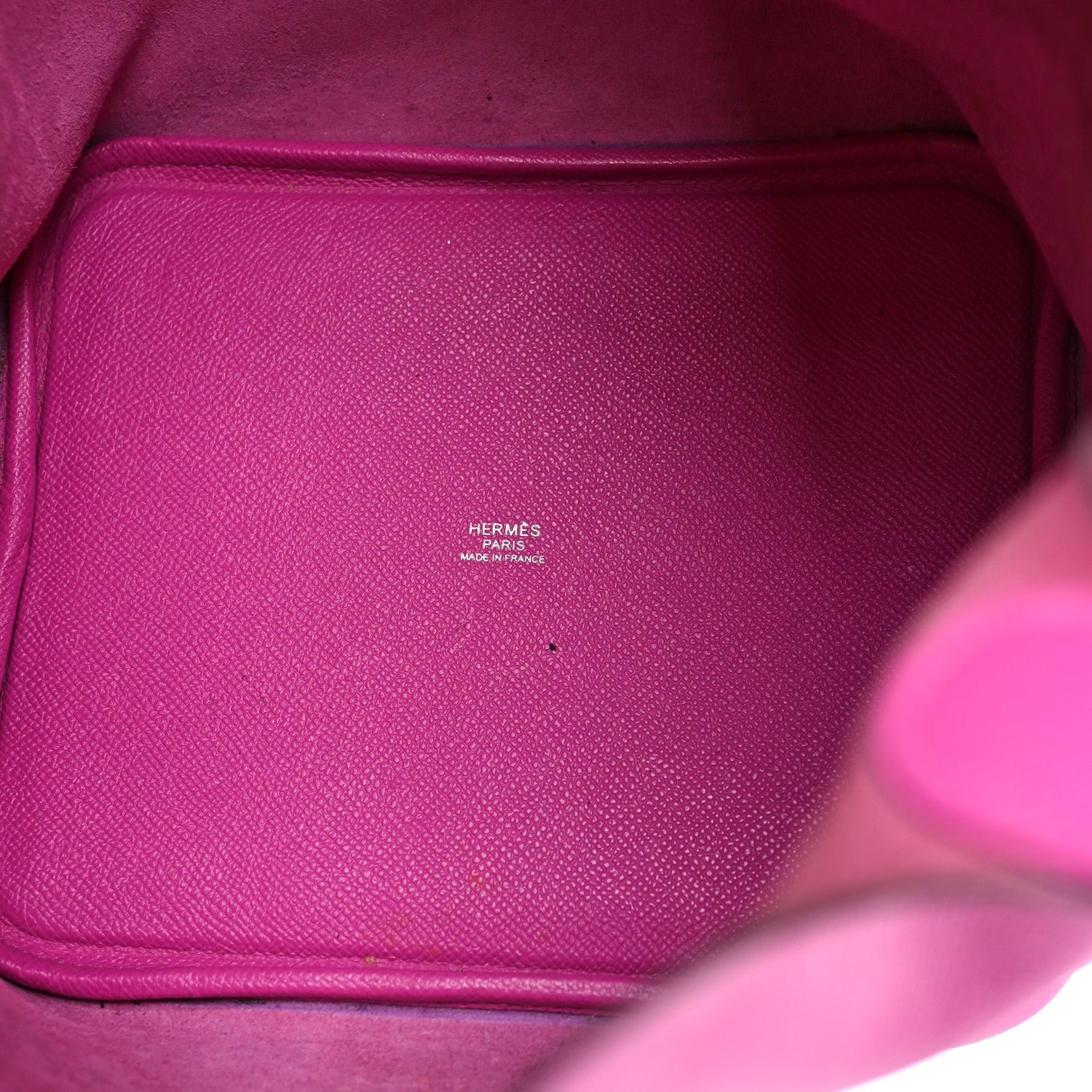 Hermes Epsom Tressage De Cuir Picotin Lock 22 MM Magnolia Bleu Saphir Craie 5 of 8