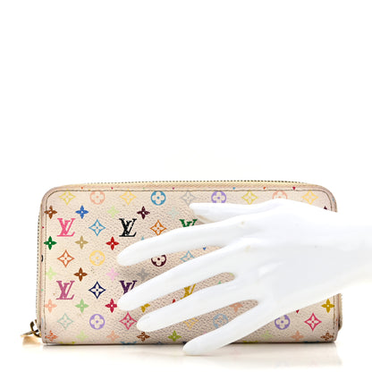 Louis Vuitton Monogram Multicolor Zippy Wallet White 2 of 11