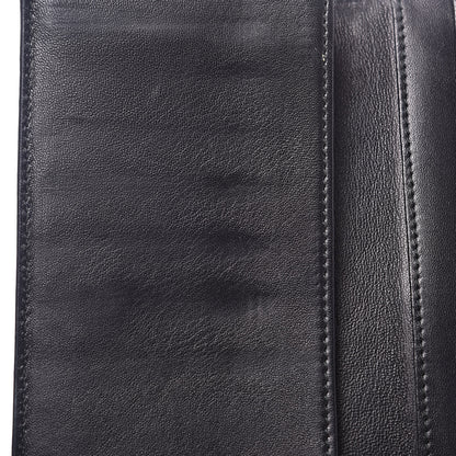 Alexander McQueen Calfskin Quilted Studded Skull Continental Wallet Black 11 of 11