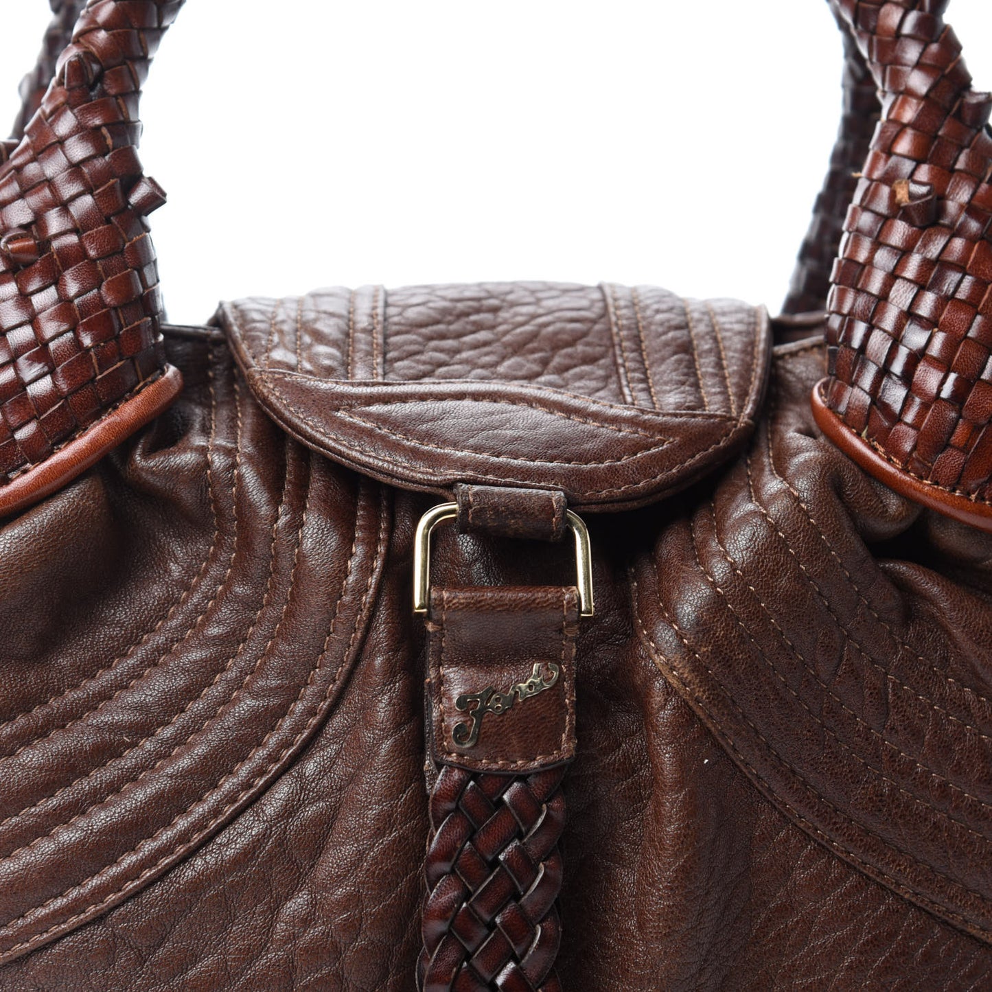 Nappa Nuvolata Small Spy Cognac
