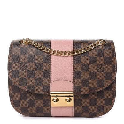 Louis Vuitton Damier Ebene Cuir Taurillon Wight Magnolia 1 of 9
