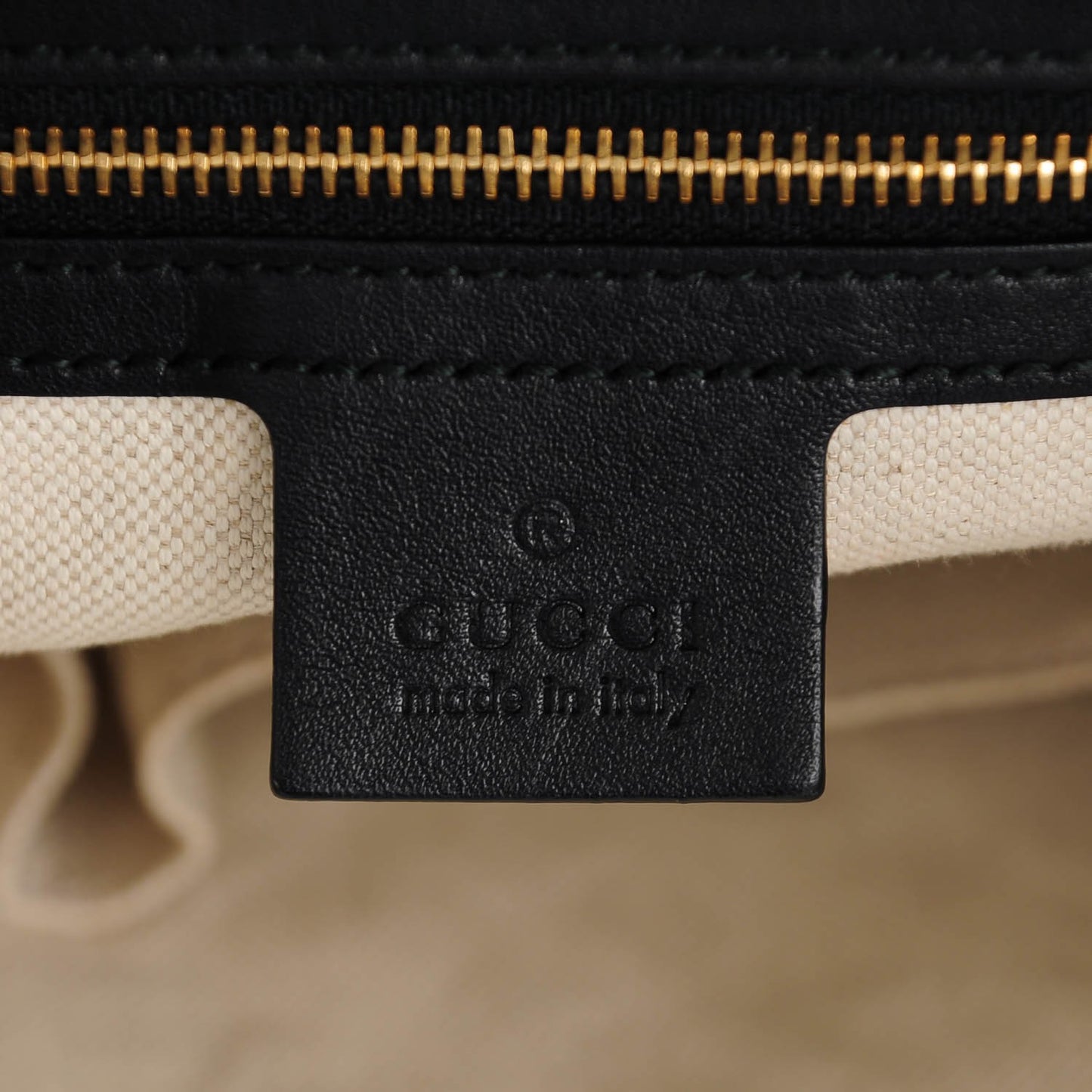Guccissima Small Miss GG Hobo Black
