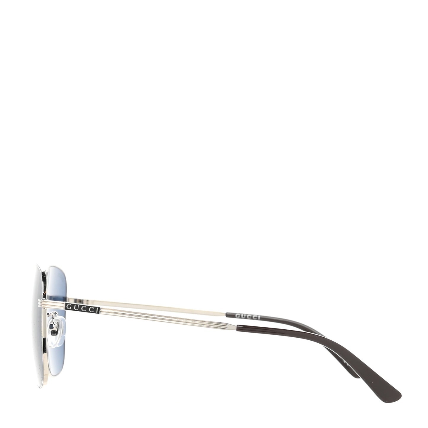 Metal Sunglasses GG0987SA Silver Blue