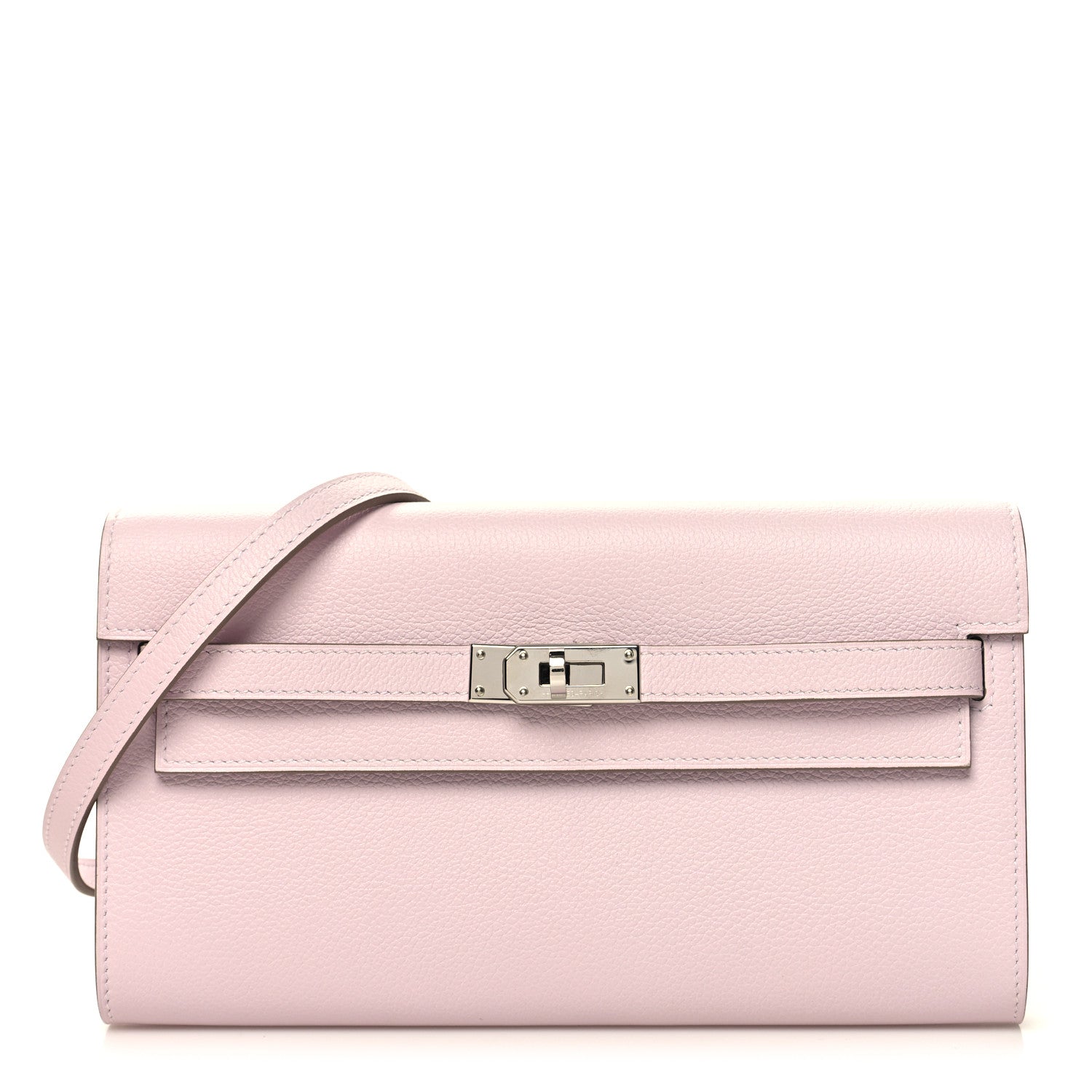 Hermes Evercolor Kelly To Go Wallet Mauve Pale 1 of 10