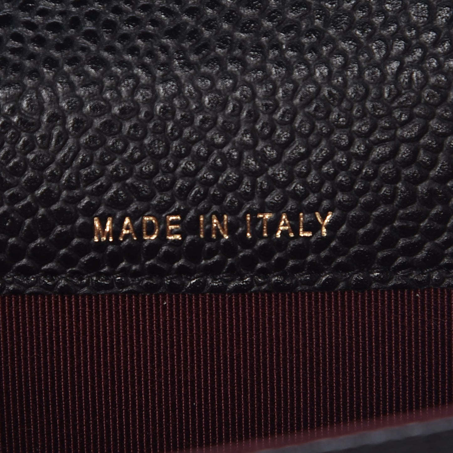 Caviar Quilted Flap Card Holder Black