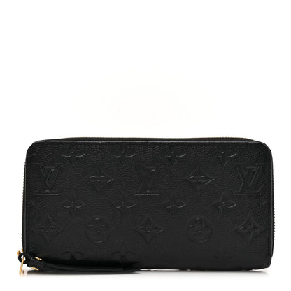 Louis Vuitton Empreinte Zippy Wallet Black 1 of 11