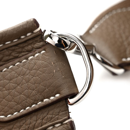 Hermes Taurillon Clemence Evelyne III Etoupe 12 of 14