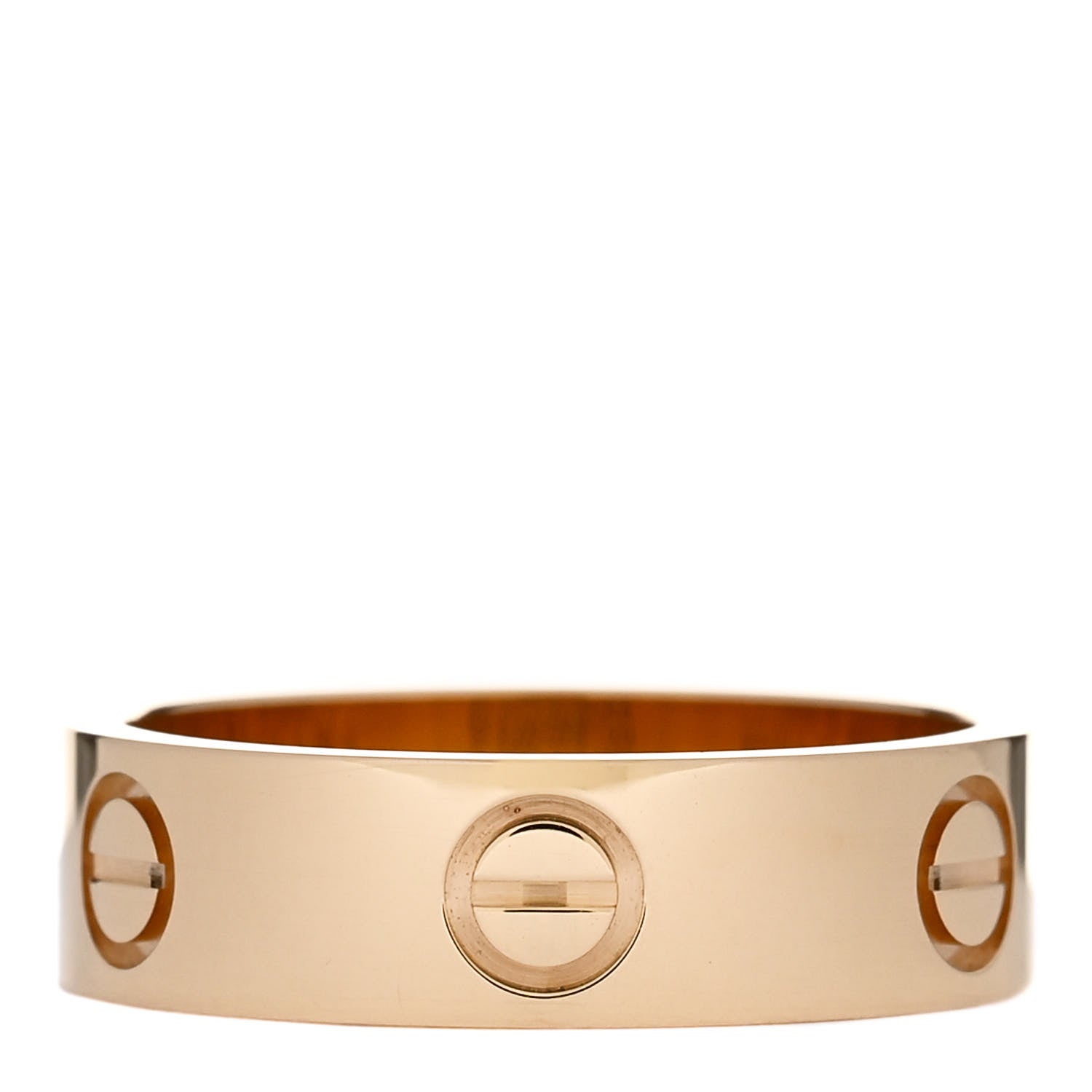 Cartier 18K Yellow Gold 5.5mm LOVE Ring 55 7.25 3 of 5
