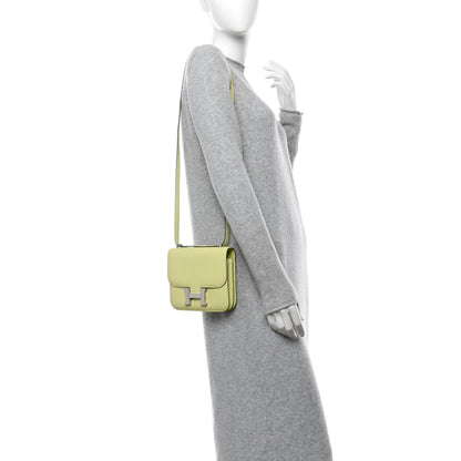 Hermes Chevre Mysore Constance 18 Jaune Bourgeon 2 of 11