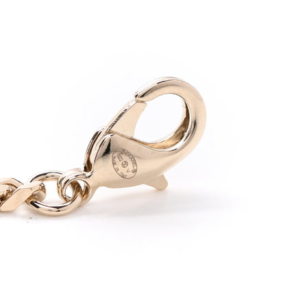 Chanel Crystal Chain CC Choker Gold Silver 6 of 7