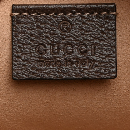 Gucci GG Supreme Monogram Large Ophidia Pouch Clutch Brown 6 of 8