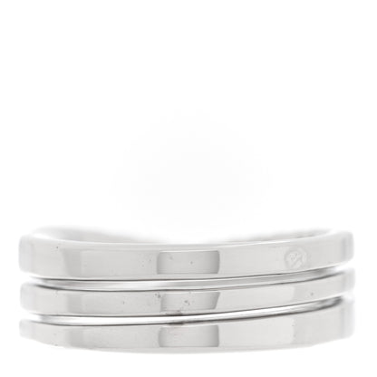 Cartier 18K White Gold Diamond Etincelle de Cartier Semi Paved Ring 52 6 3 of 5