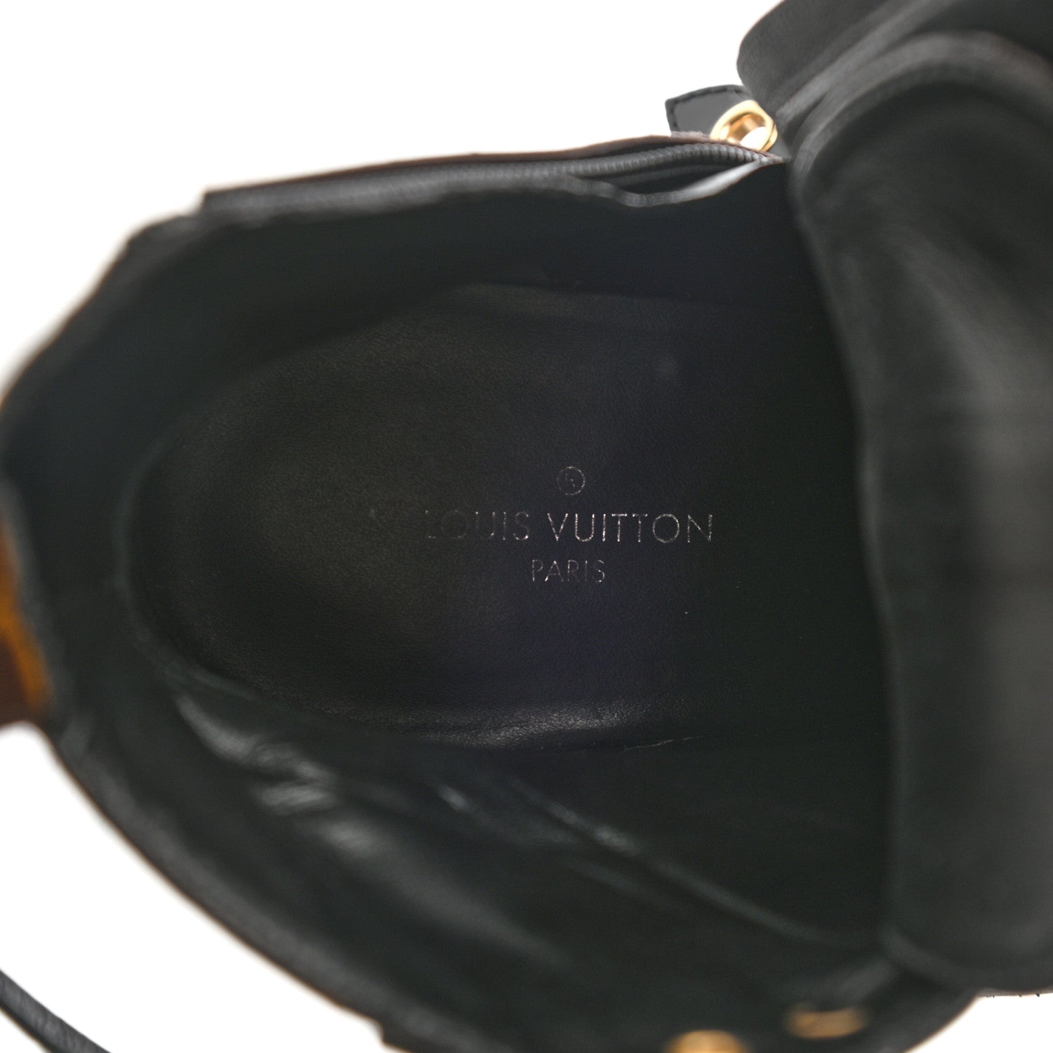 Louis Vuitton Patent Calfskin Monogram Star Trail Ankle Boots 35 Black 6 of 13