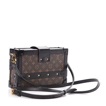 Louis Vuitton Monogram Petite Malle Black 3 of 15