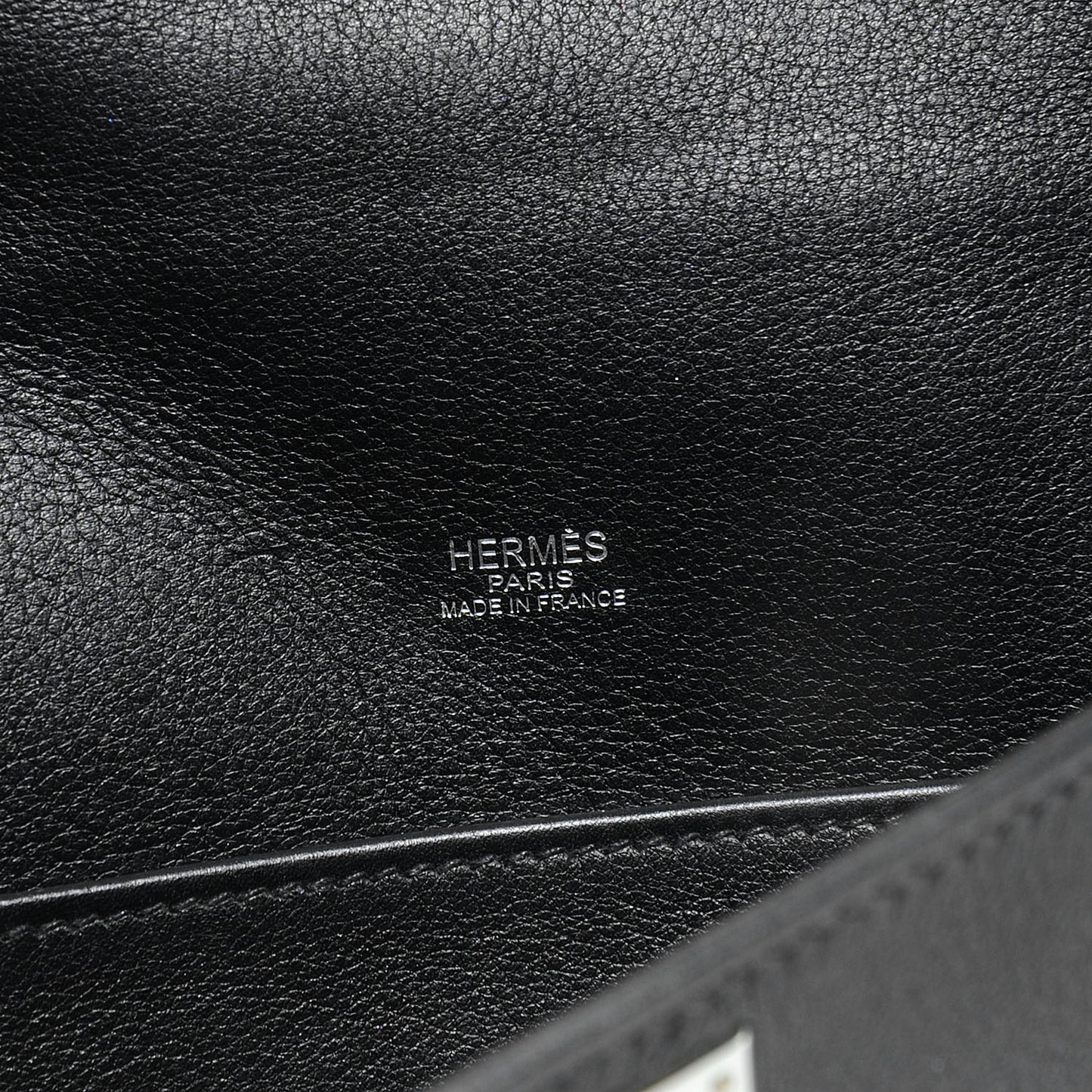 Swift Kelly Cut Clutch Pochette Black