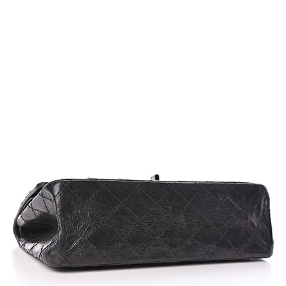 Chanel Aged Calfskin Quilted 2.55 Reissue 225 Flap So Black 4 of 11