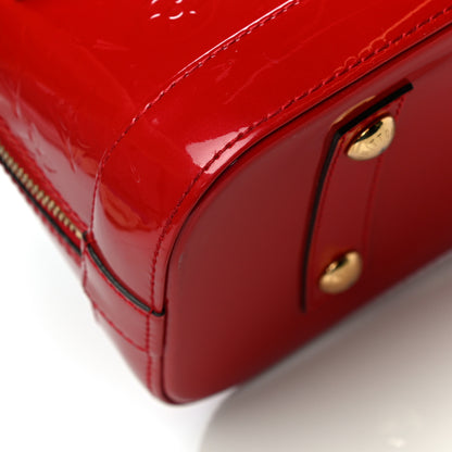Louis Vuitton Vernis Alma PM Pomme D'Amour 9 of 14