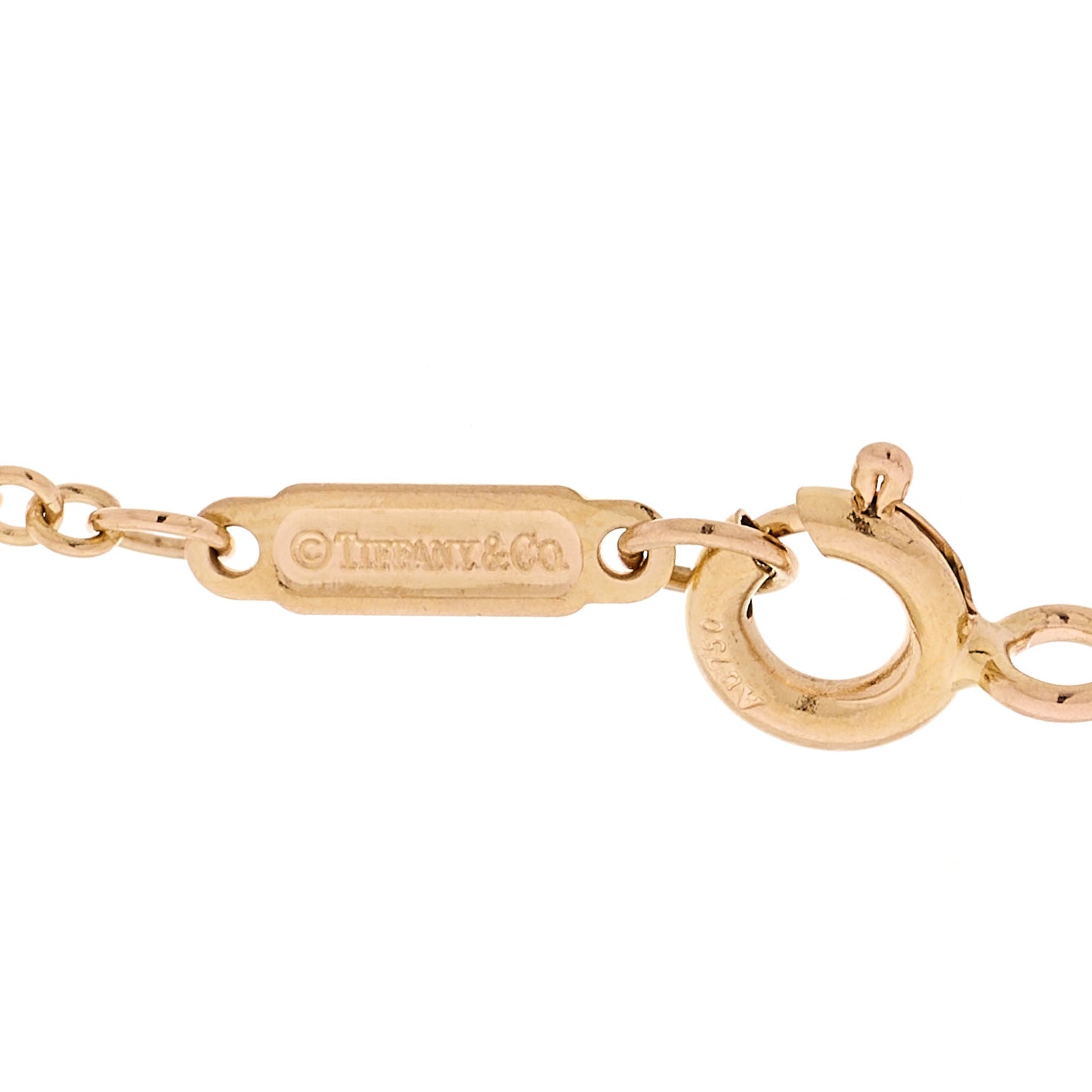 18K Rose Gold Diamond T Double Chain Bracelet