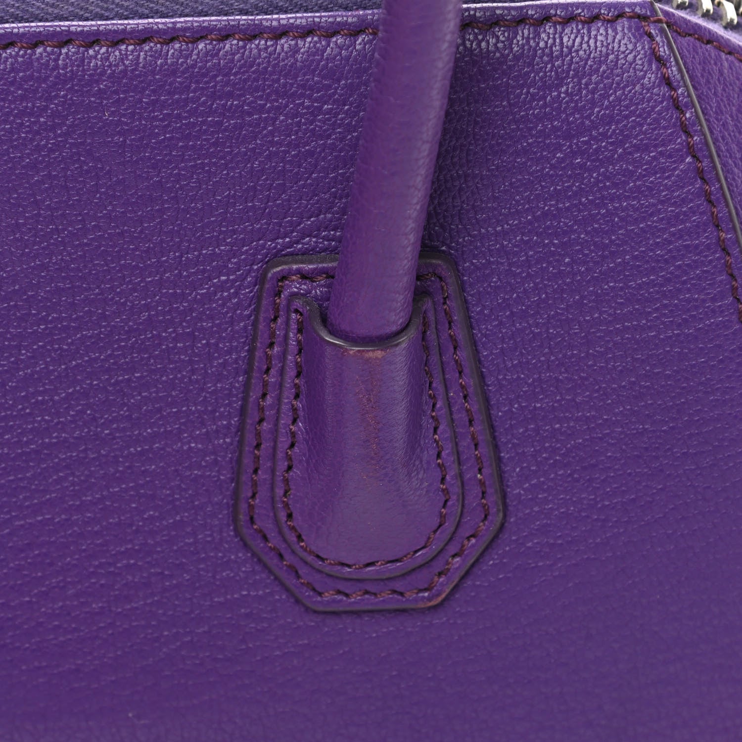 Givenchy Sugar Goatskin Mini Antigona Purple 12 of 14