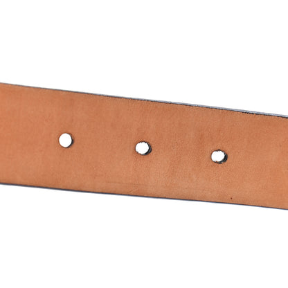 Louis Vuitton Calfskin Ceinture LV Stamped Belt 85 34 Black 6 of 6