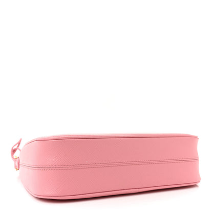 Prada Saffiano Lux Mini Re-Edition Shoulder Bag Petalo 4 of 12