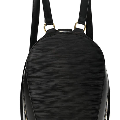 Louis Vuitton Epi Mabillon Backpack Black 7 of 15