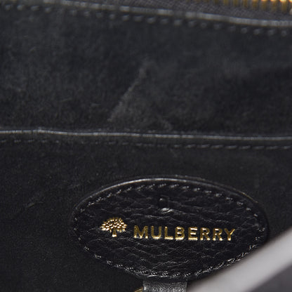Mulberry Calfskin Crocodile Embossed Bayswater Black 7 of 10