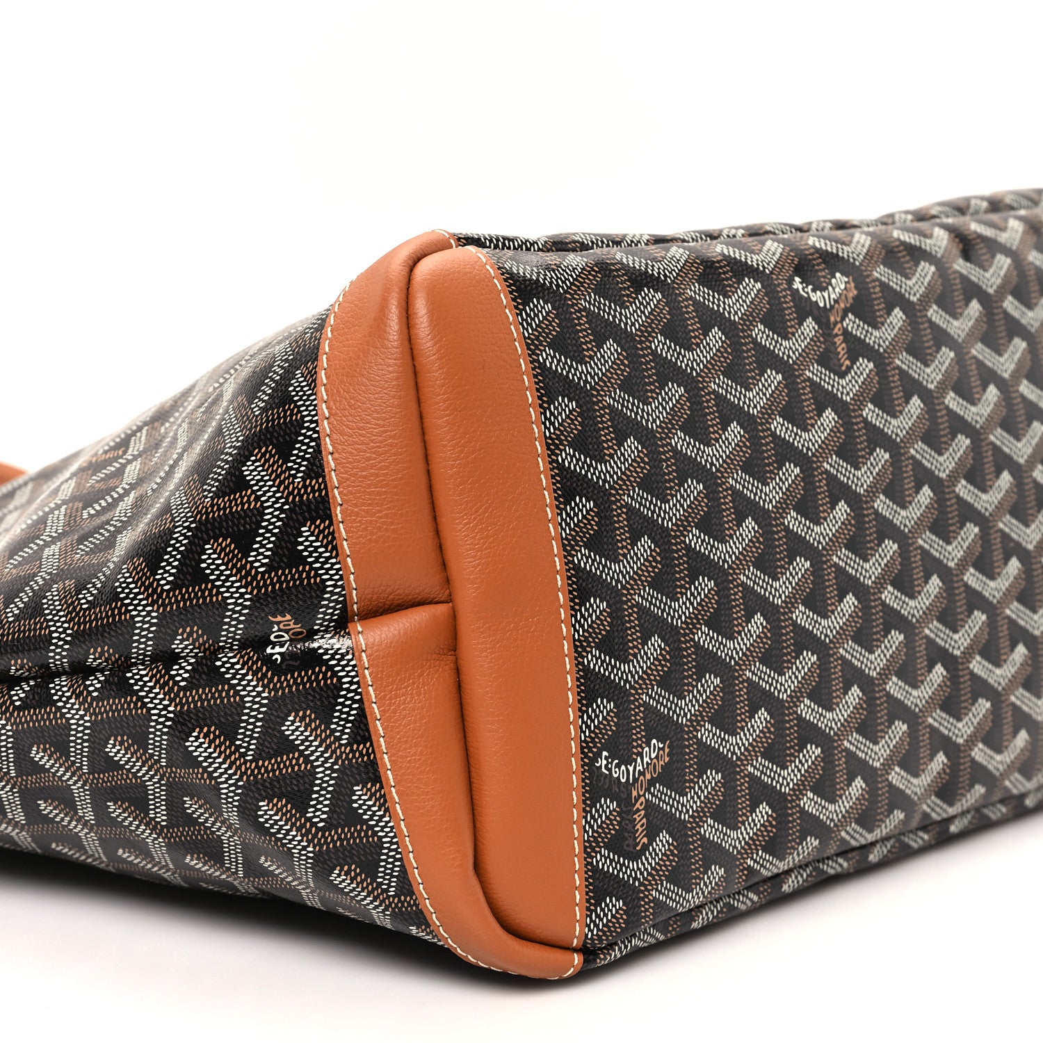 Goyard Goyardine Artois MM Black Gold 9 of 10