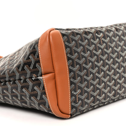 Goyard Goyardine Artois MM Black Gold 9 of 10