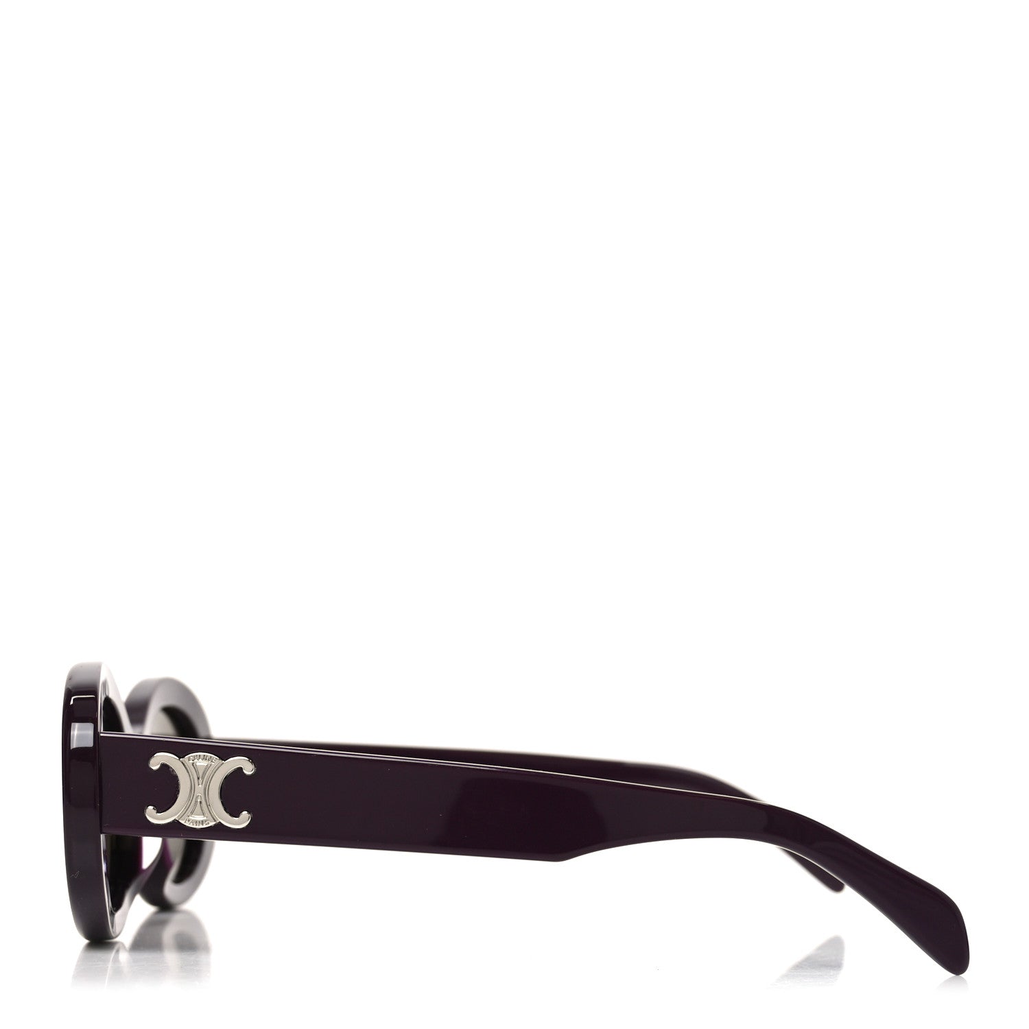 Celine Acetate Triomphe 01 Sunglasses CL 40194U Burgundy 3 of 7