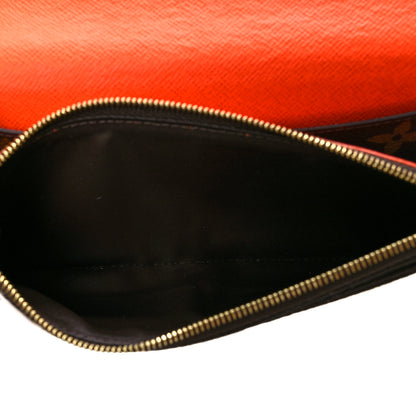 Louis Vuitton Monogram Emilie Wallet Poppy 7 of 10