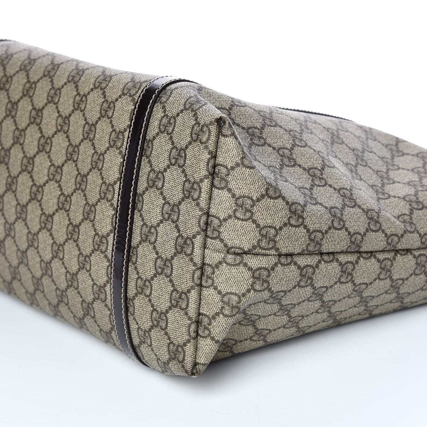 GG Plus Monogram Medium Joy Tote Dark Brown