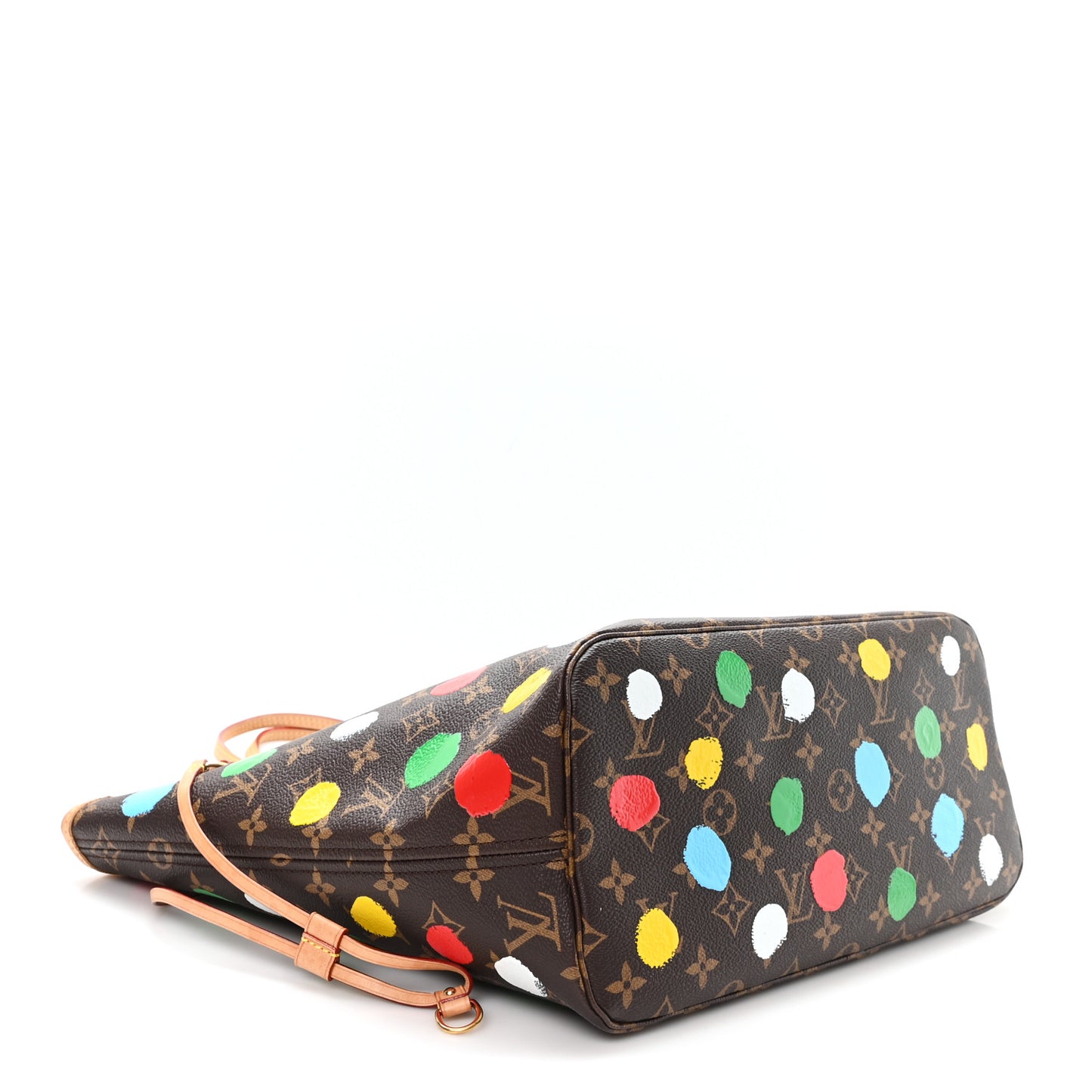 LV X YK Monogram Dots Neverfull MM