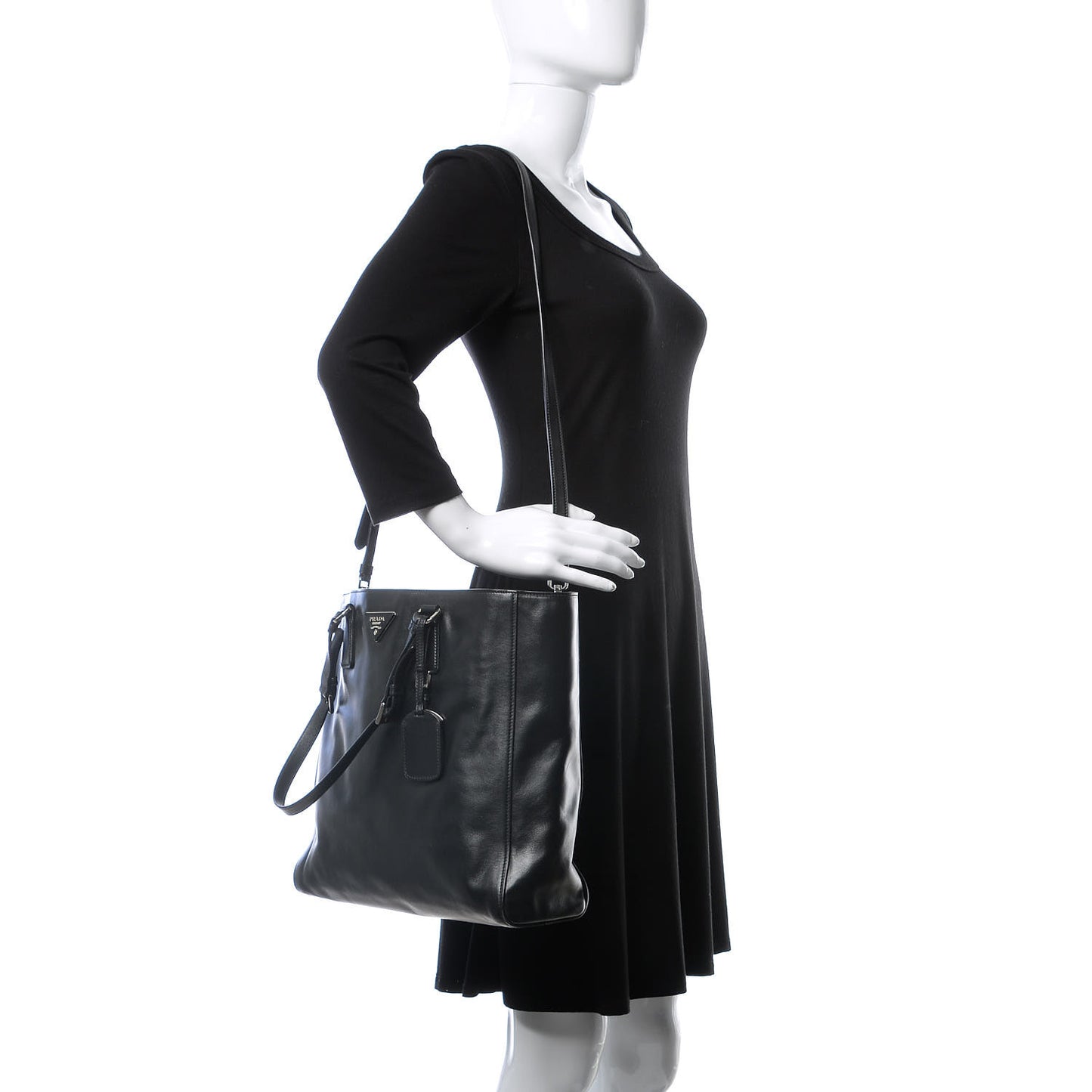Soft Calfskin Tote Black