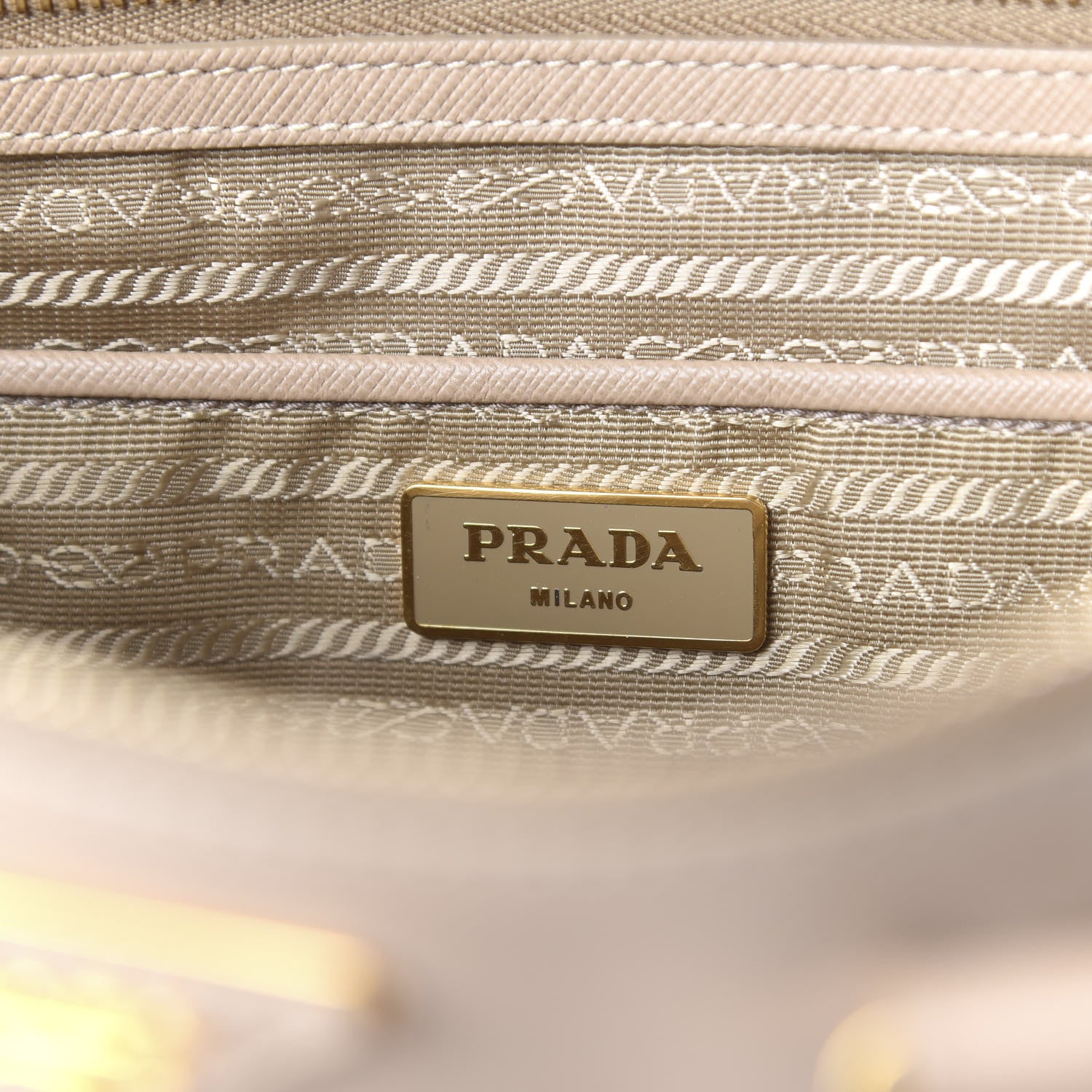 Prada Saffiano Large Galleria Double Zip Tote Cipria 8 of 13