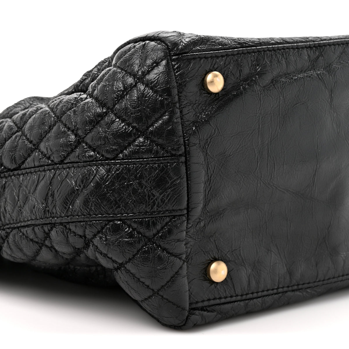Vinyl Medium Rock and Chain Bowler Black