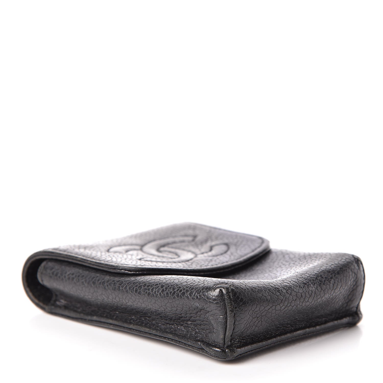 Chanel Caviar Cigarette Case Black 4 of 14