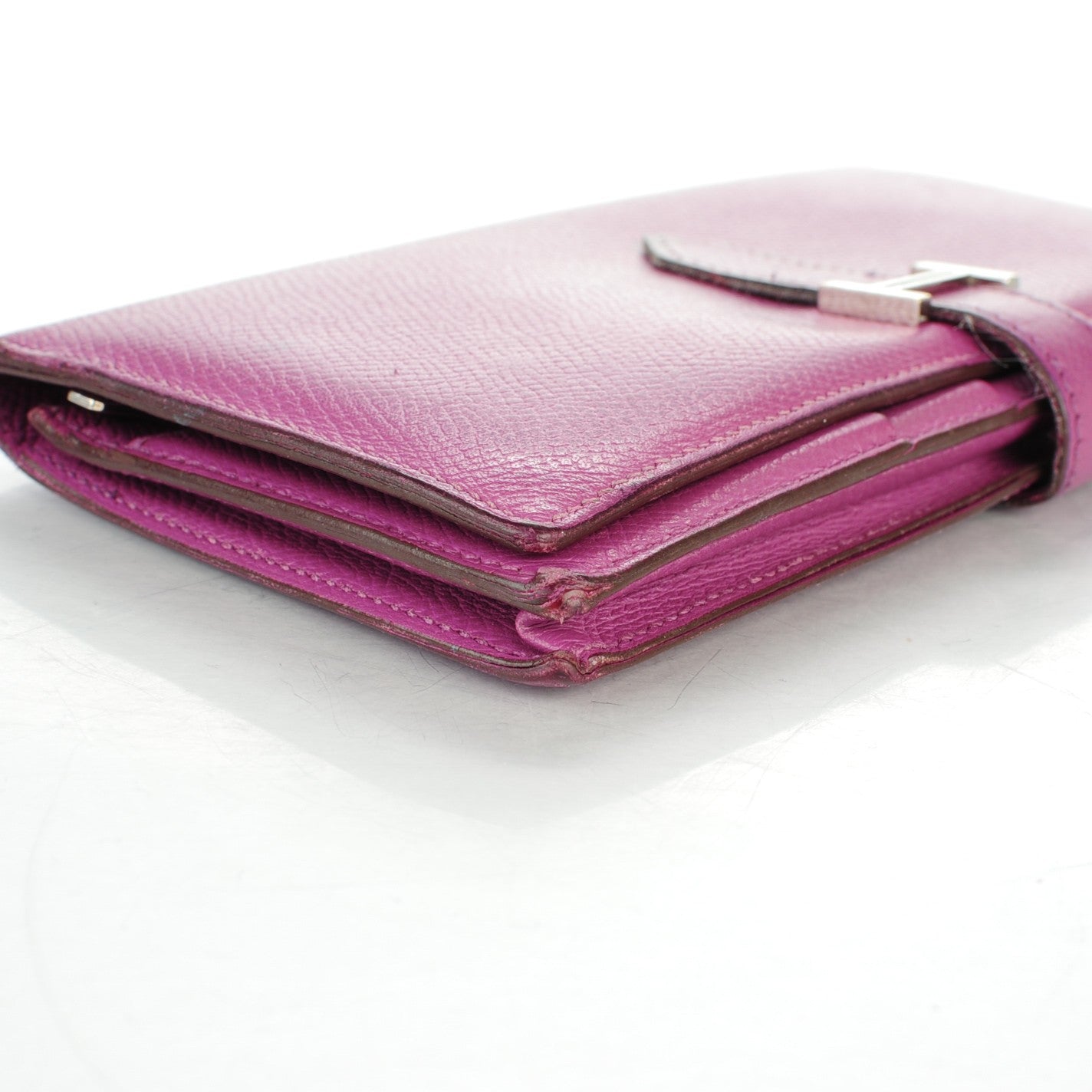 Hermes Epsom Bearn Wallet Cyclamen 8 of 14