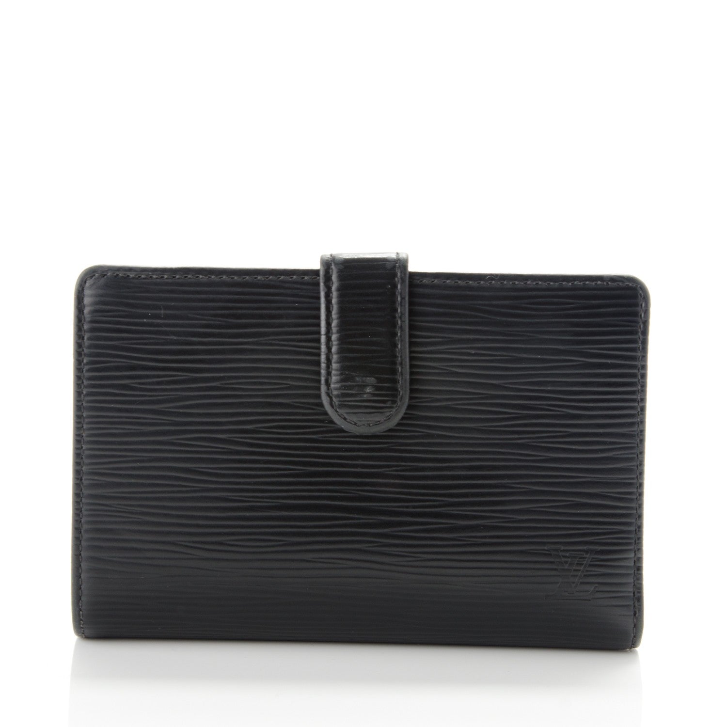 Louis Vuitton Epi French Purse Wallet Black 1 of 6