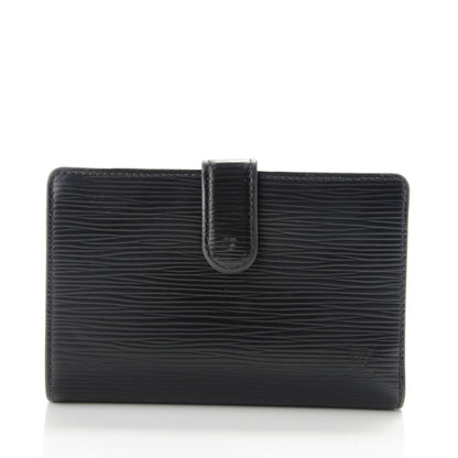 Louis Vuitton Epi French Purse Wallet Black 1 of 6