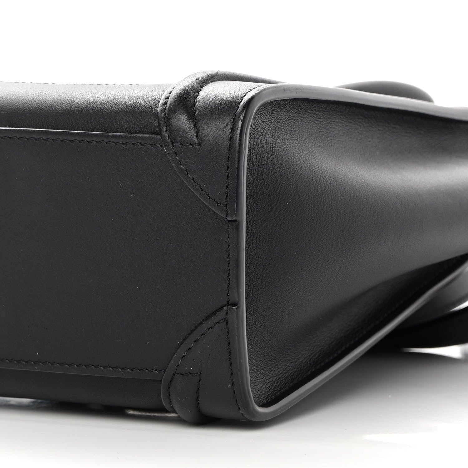 Celine Smooth Calfskin Nano Luggage Black 10 of 14