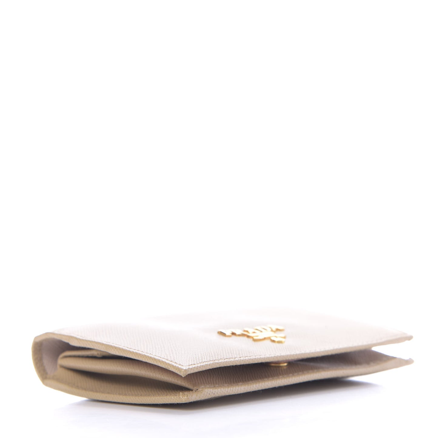 Saffiano Multicolor Compact Wallet Sabbia Cammeo Orchidea