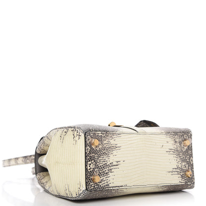 Celine Lizard Small 16 Top Handle Bag Natural 4 of 11