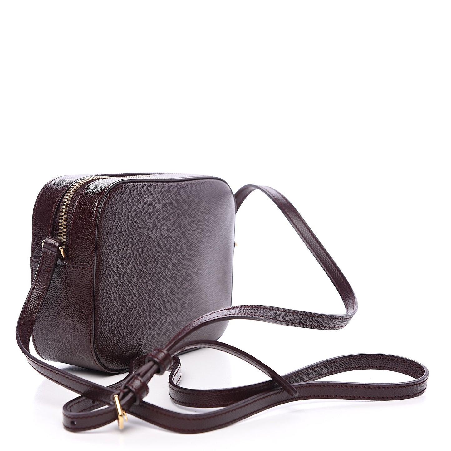 Grain De Poudre Small Classic Monogram Camera Bag Amaranto