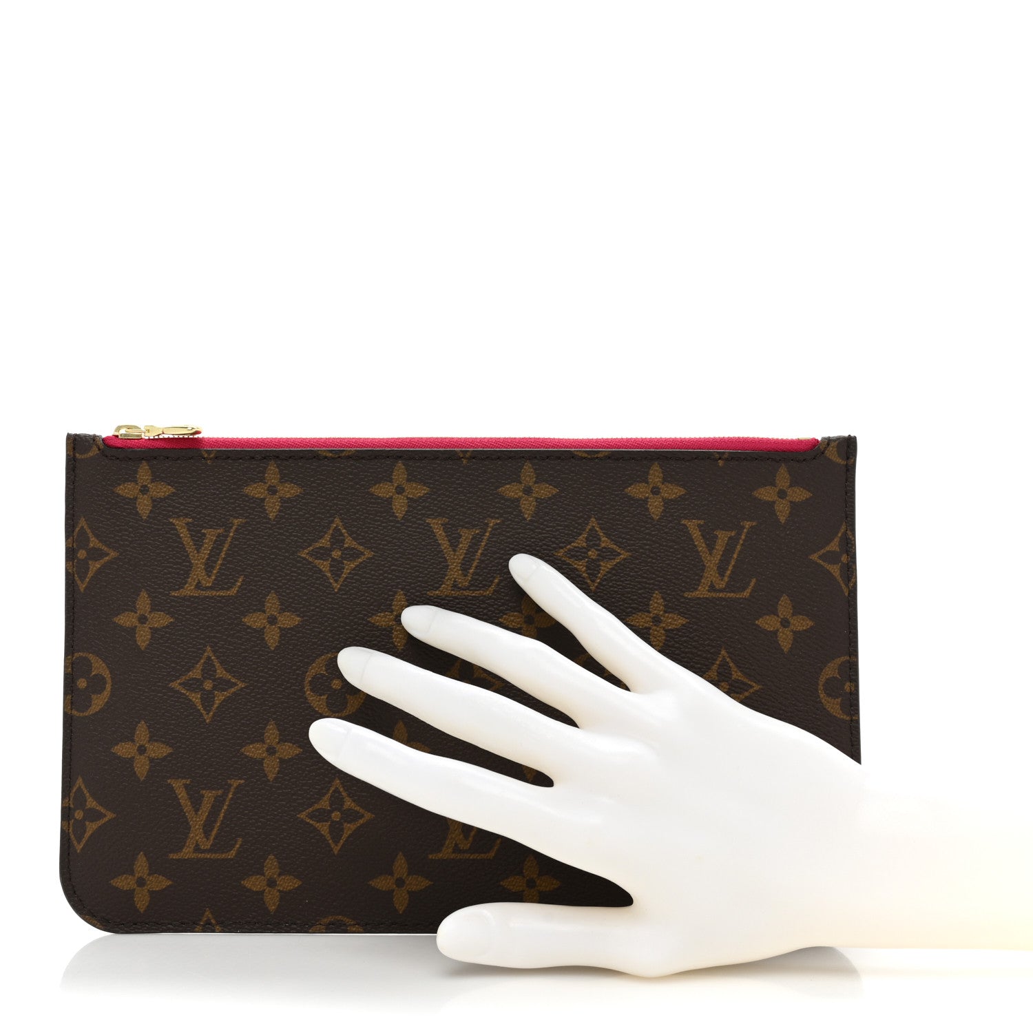 Louis Vuitton Monogram Neverfull MM GM Pochette Pivoine 2 of 11