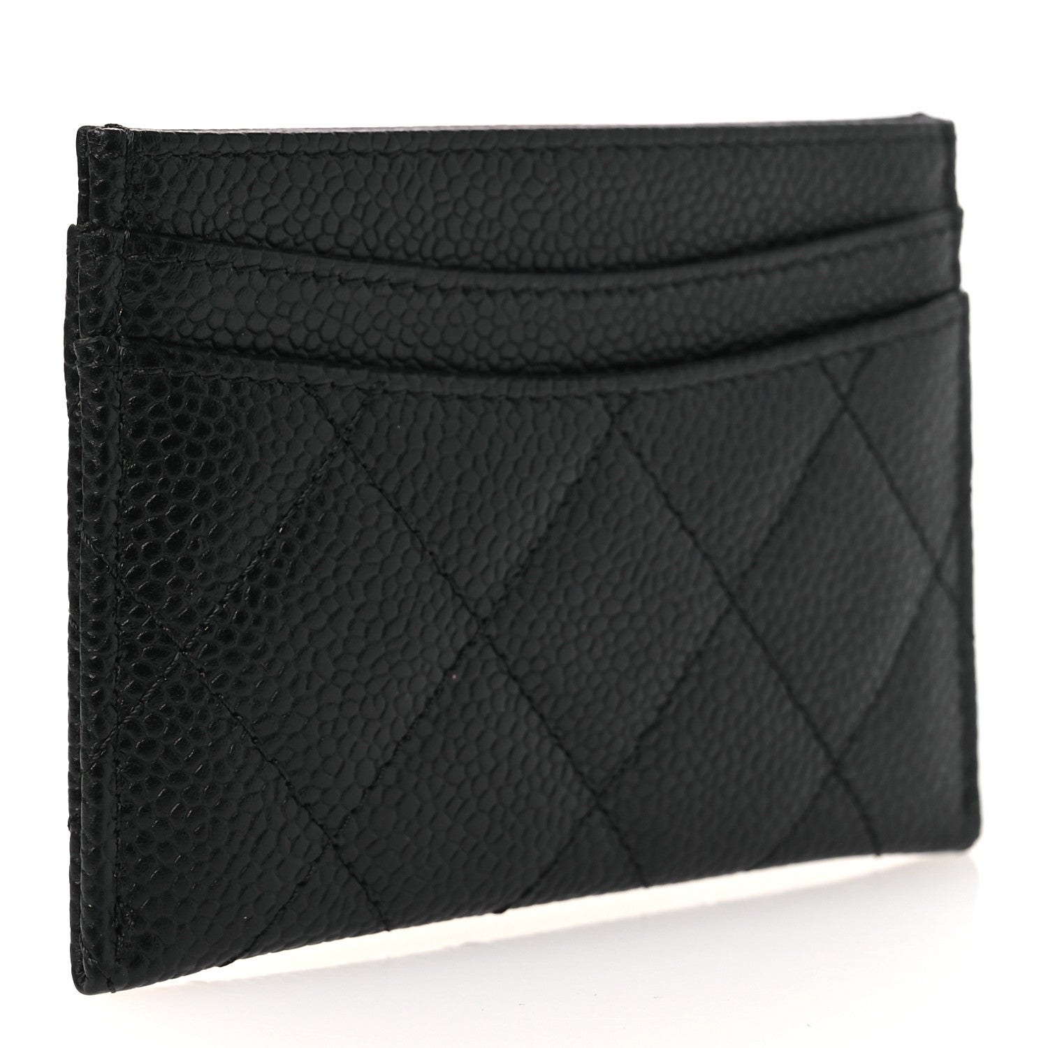 Chanel Caviar Quilted Card Holder Black 5 of 18