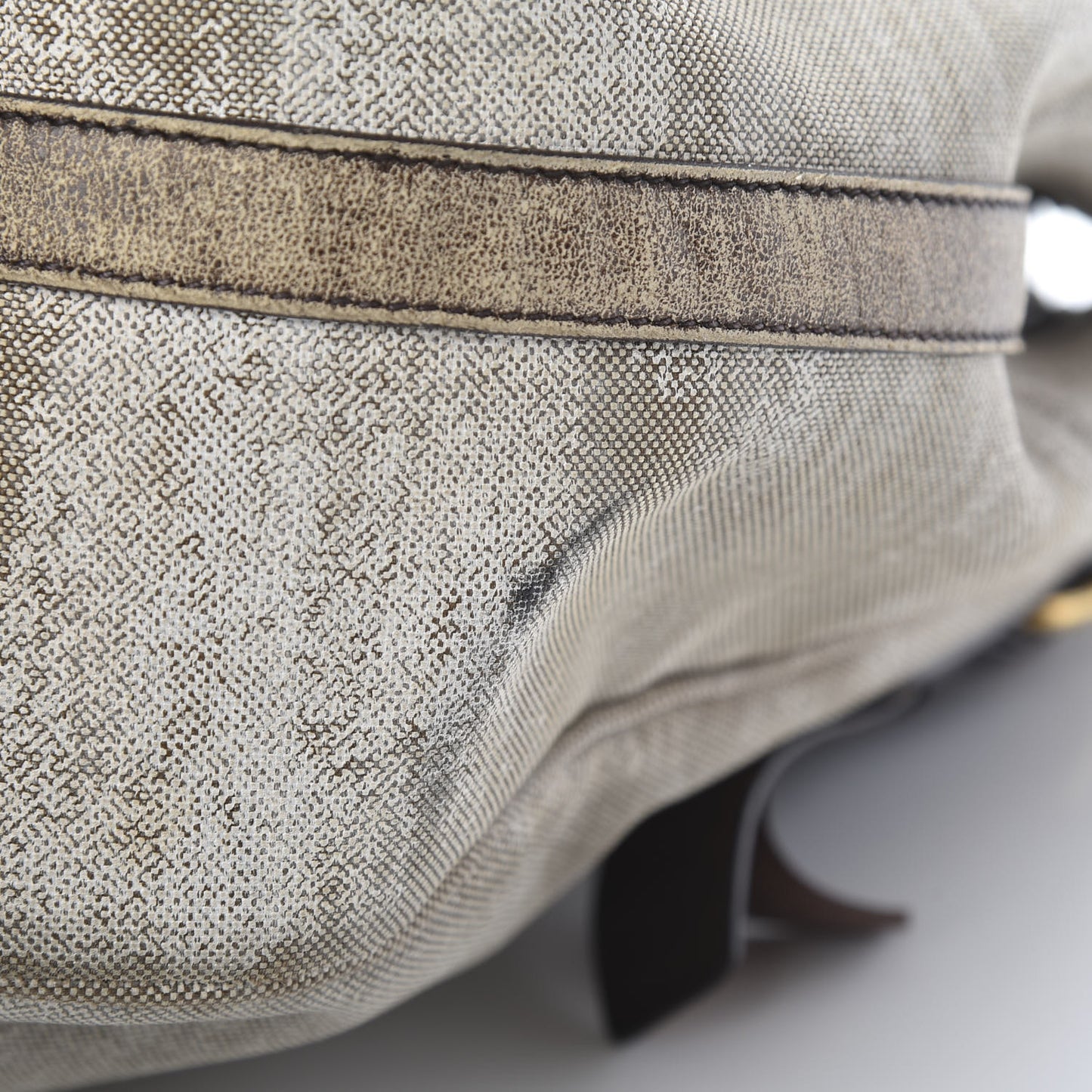 Jacquard Logo Tote Bruciato Cera