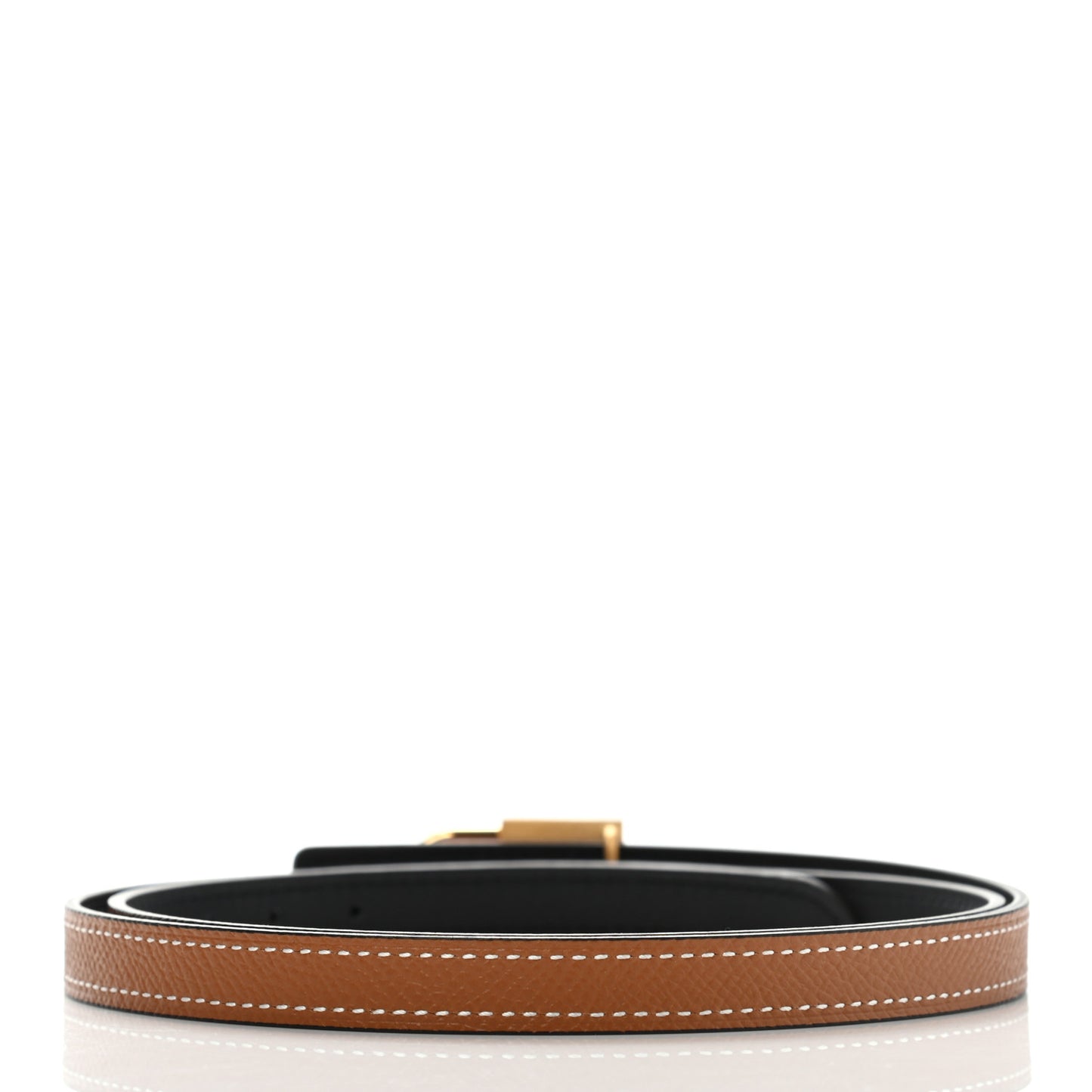 Epsom Swift 13mm Romance Belt 80 Gold Black