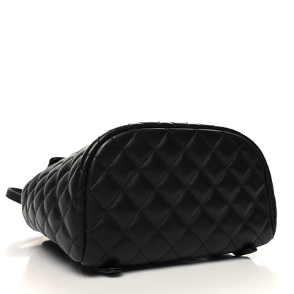 Chanel Calfskin Quilted Small Urban Spirit Backpack Black 4 of 10